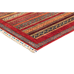 Avis Vidal Tapis de laine 294x198 rouge Torkman