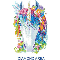 Diamond Dotz Collection exclusive Licorne arc-en-ciel