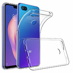 CABLING® Coque Gel TPU Transparent pour Xiaomi Mi 8 Lite - Mi8 Lite (6.26"") Étui en Silicone Souple Ultra Mince Housse pour Téléphone Portable