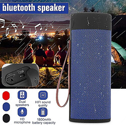 Universal 1800mah Bluetooth Wireless 3.5 mm Jack FM Radio Hifi Qualité sonore HD Microphone Dual SP