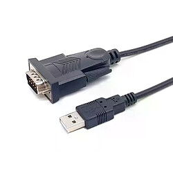 Câble USB-A vers série Db9 M/M 1,5 M