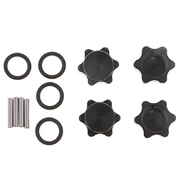 Avis Métal 17mm Hex Hub 30mm Extension Adaptateur Plus long Combiner pour voiture RC Noir