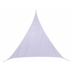 Voile d'ombrage triangulaire 2 x 2 x 2 m Curacao - Blanc - Hespéride