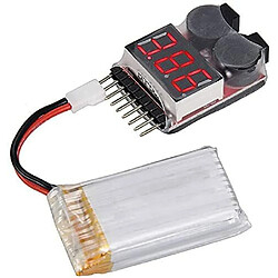 Avis 2pcs 1-8s Buzzer Indicateur D’alarme Basse Tension Lipo Batteries