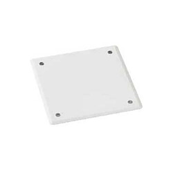 couvercle pour boite de dérivation - 128 x 128 - blanc - schneider electric enn09490