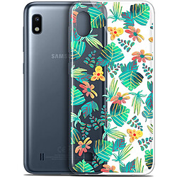 Caseink Coque Pour Samsung Galaxy A10 (6.2 ) [Gel HD Collection Spring Design Tropical - Souple - Ultra Fin - Imprimé en France]