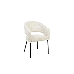 Avis Lisa Design Miranda - lot de 2 chaises - beige - en velours côtelé