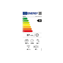 Lave-linge hublot 9kg 1200 tours/min - MTWC91295WFR - INDESIT