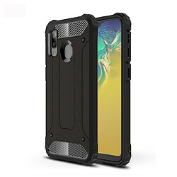 Wewoo Coque Renforcée Étui combiné TPU + PC pour Galaxy A20e noir