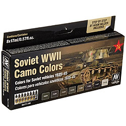 Vallejo Soviet Afv WWII Camo Colors Paint