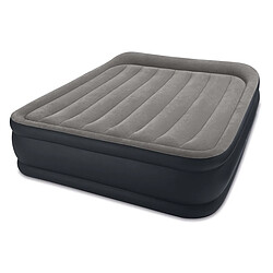 Intex Matelas Airbed 2 places Fiber Tech Luxe gonfleur électrique