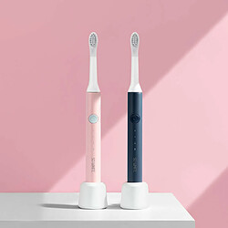 Justgreenbox Sonic Brosse à Dents Électrique Sans Fil Induction Charge IPX7 Étanche, Rose B pas cher