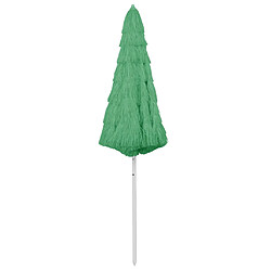 ComfortXL Parasol De Plage Hawaii Vert 300 Cm