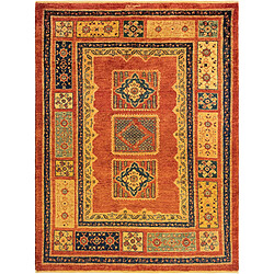 Vidal Tapis de laine 148x112 rouge Kashkuli