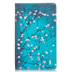 Etui en PU motif imprimé avec support wintersweet pour votre Samsung Galaxy Tab A 10.1 (2019) T510