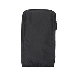 Wewoo Housse Étui noir pour iPhone 7 Plus / 6S Plus / Samsung Galaxy S7 Edge + / Galaxy Note 8 6,4 pouces multifonctionnel toile imperméable à l'eau de stockage de sports Packs de taille / cas de téléphone / sac de randonnée / de camping avec crochet