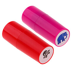 2 pièces colorfast balle de golf marqueur empreinte marqueur éléphant + crâne pas cher