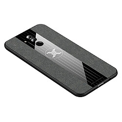 Wewoo Coque Souple Pour Huawei Mate 20 Lite / Maimang 7 XINLI Tissu de couture Antichoc TPU Housse de protection Gris