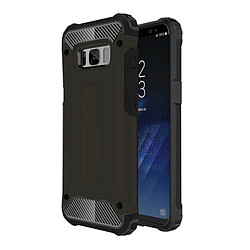 Wewoo Coque renforcée noir pour Samsung Galaxy S8 Rugged Armure TPU + PC Combinaison Cas