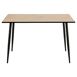 Avis Concept Usine Table à manger 4 personnes bois et noir 120cm MIRA