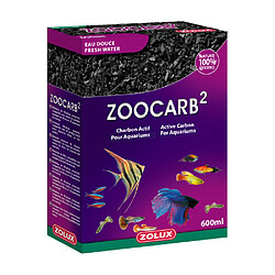 ZOLUX Charbon Zoocarb 2 600 ml (Lot de 3).