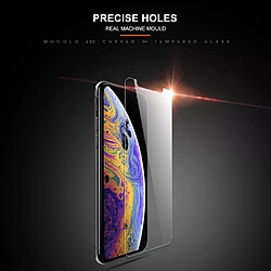 Wewoo Film de verre trempé mocolo 0.33mm 9H 2.5D pour iPhone XS / X (transparent)