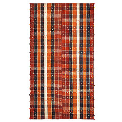 Vidal Tapis de laine 240x137 rouge Jajim