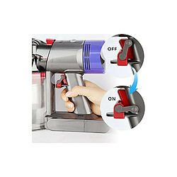 Magnifique pour tuyau d'extension Dyson et verrouillage de gâchette-tuyau Flexible et support d'interrupteur pour aspirateur Dyson V15V11V10V8V7 pas cher