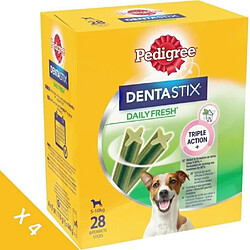 Pedigree Dentastix Fresh - Bâtonnets a mâcher x28 (x4)