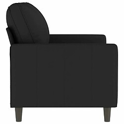 Acheter Maison Chic Canapé à 2 places,Sofa de Salon,Canapé droit Noir 120 cm Velours -GKD312416