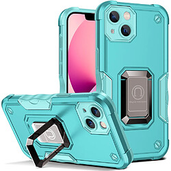 Coque en TPU anti-rayures avec béquille Menthe verte pour votre iPhone 13 6.1 pouces