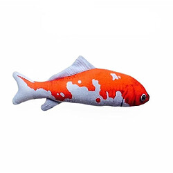 Universal Forme de poisson drôle Soft Pluxé - Simulation en peluche de jouets interactifs Green - 16 cm