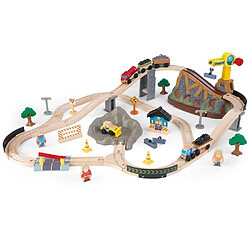 KidKraft Circuit de train en bois enfant Bucket top.