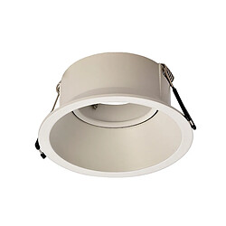 Inspired Downlight rond Comfort 9,6 cm GU10, blanc mat, découpe : 85 mm, douille incluse