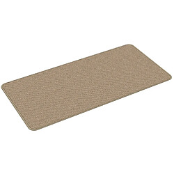 vidaXL Tapis de couloir aspect sisal sable 50x100 cm