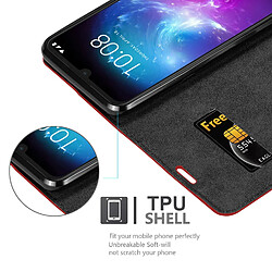 Cadorabo Coque ZTE Blade A7 2019 Etui en Rouge pas cher