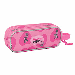 Avis Trousse Fourre-Tout Double Minnie Mouse Loving Rose 21 x 8 x 6 cm