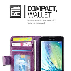 Acheter Cadorabo Coque Samsung Galaxy A3 2015 Etui en Violet