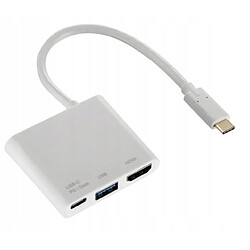 GUPBOO Adaptateur Hama USB-C HDMI USB 3.1 4K,JL2803