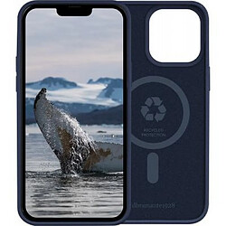 DBRAMANTE1928 Coque pour iPhone 14 Pro Max Compatible MagSafe Monaco Pacific Bleu