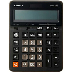 Calculatrice Casio GX-12B Noir