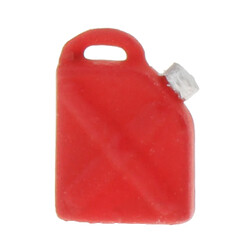 1/64 Mini Bidon D'essence Bouteille Modèle De Réservoir Poupée Mise En Scène Miniature Rouge