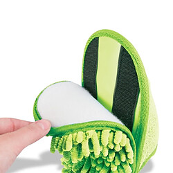 Totalcadeau Chaussons Patins Clean and Go nettoyant pour le sol