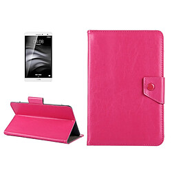 Wewoo Housse Étui Magenta pour Samsung Galaxy Tab A 7.0 2016 / T280 et onglet 4 7.0 / T230 Q T2558, Colorfly G708, Asus ZenPad 7.0 Z370CG, Huawei MediaPad T1 7.0 / T1- 701u 7 pouces comprimés en cuir Crazy Horse Texture de protection Shell avec support