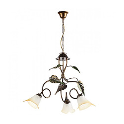 Onli Suspension MIRANDA 3 Light Verre,Métal Or antique