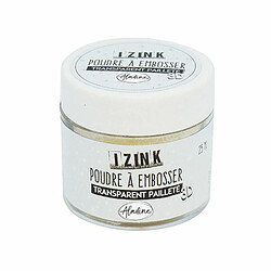 AladinE Poudre à embosser transparente pailletée - 25 ml