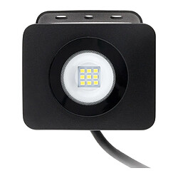 Projecteur LED étanche 10W noir - Elexity