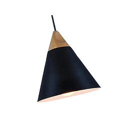 Avis E27 Pendentif En Bois Plafond Lampe Suspendue Lustre Cuisine Luminaire Noir