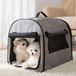 Avis Universal Chariot pour animaux de compagnie Valise de voyage Porte-chien portable Sac à lit souple Chariot pliable Niche pliable Maison pour petits chiots Chats | Porte-chien