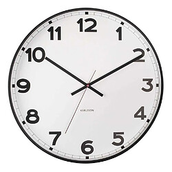 Avis Karlsson Horloge ronde en métal New classic 40 cm blanc.